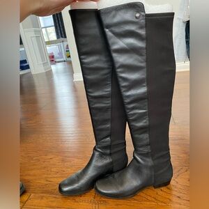 Vince camuto size 8 black over the knee boot